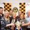 Newport County players drop in on Acorn Acorn-branch-staff-with-New