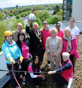 Charity abseil