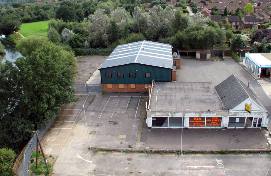 Reading-Earley-aerial-Garag