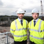 L-R Managing director of Brenig Construction, Howard Vaughan with co-founder and childhood friend Mark Parry