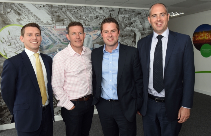 Adrian Griffith, Bilfinger GVA, Ashley Hancox, CBRE, William Ventham, CBRE; Jonathan Ottewell, Savills
