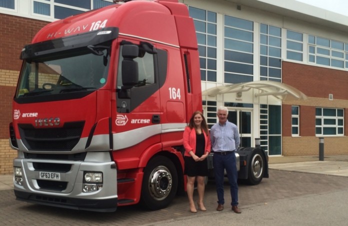 L-R - Gemma Constantinou of DTZ and Keith Luetchford of Arcese