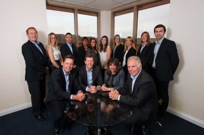 The Knights' team at Derby