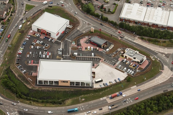 Cannock Gateway Arial