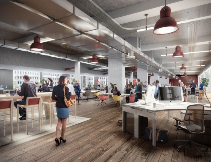 Mailbox office interior