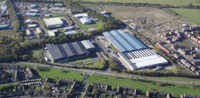 Bowburn Warehouse - Aerial