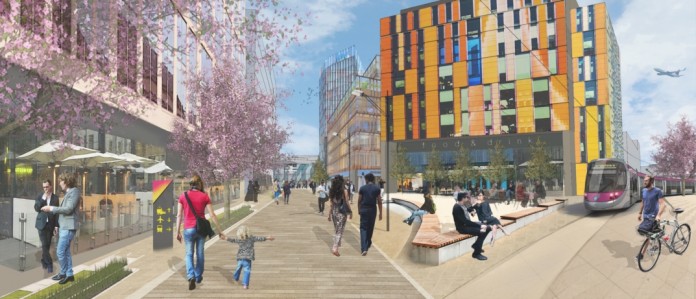 Arden Cross - View of Central Boulevard