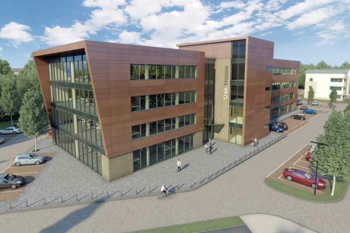 Woodlands Business Park proposed new Oak House by owners Barwood Capital