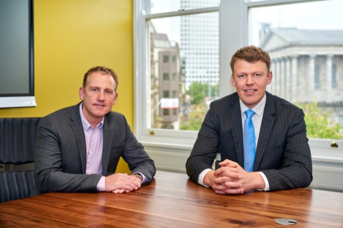 L-R - Karl Parkinson-Witte and Andrew Riach