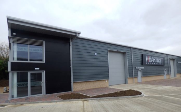 Bartlett Automotive at Falcon Court - Barker Storey Matthews Huntingdon - December 2017