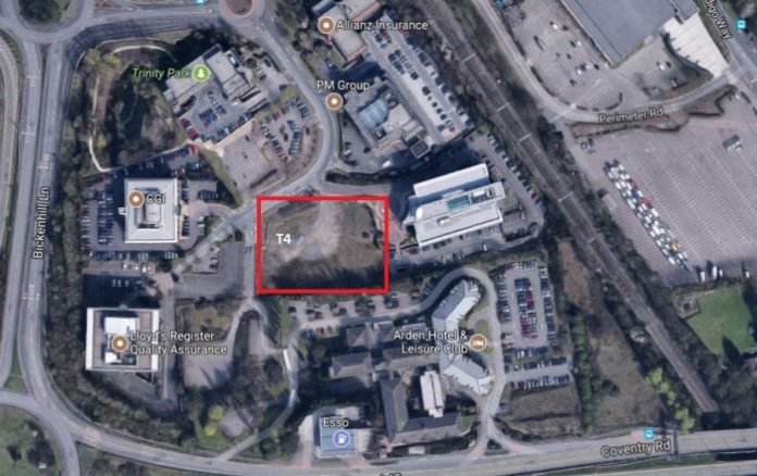Indicative aerial view of the T4 site.