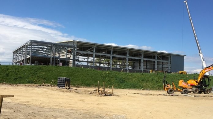 New Power Jacks premises during construction