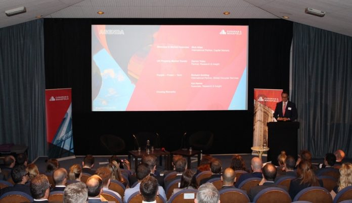 C&W's Nick Allan begins the Bristol Outlook presentation