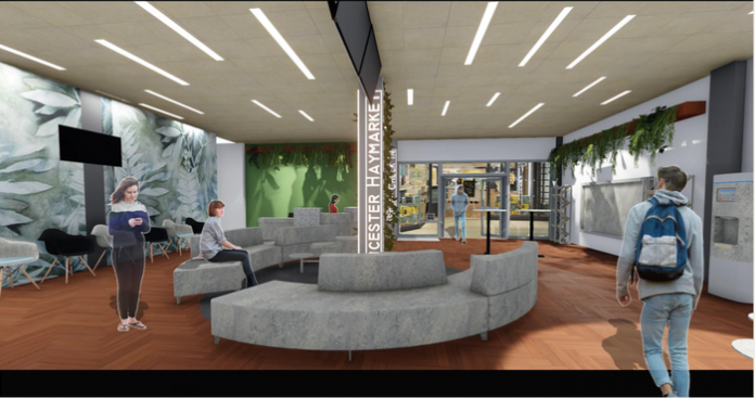 An indicative image of how the new base for sexual health services in Leicester may look