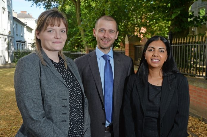L-R Danielle Young, Peter Rees, Priti Vadgama (resized)