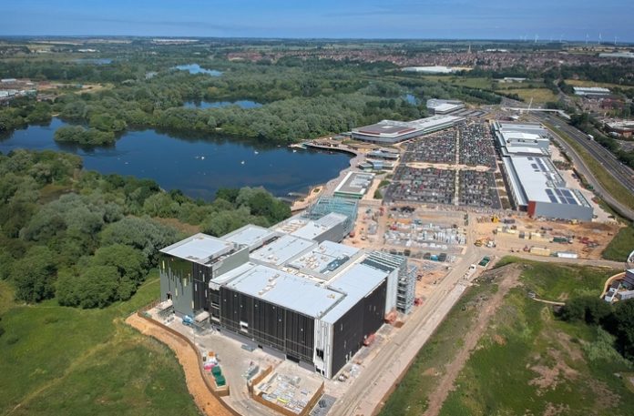 Rushden Lakes - Cinema aerial