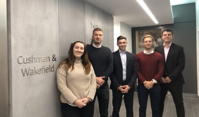 C&W Manchester's new Graduates and Apprentices