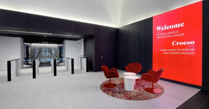 Hugh James 2CS Ground Floor Reception Waiting Area