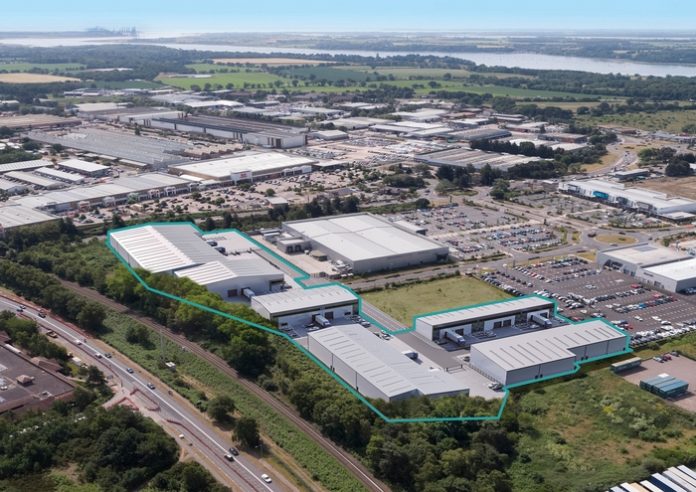 Chancerygate - Ipswich aerial