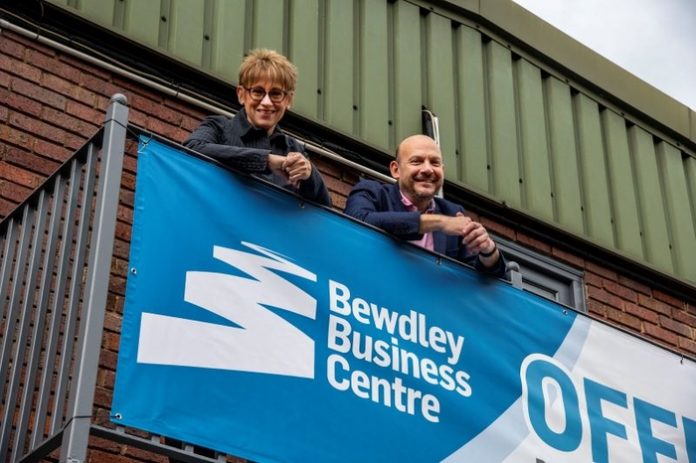 Bewdley Business Centre directors Juliet Betterton and Jon Duigenan