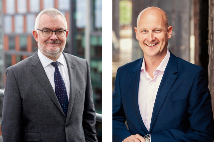 From L to R Partner, Ian Pitt and Managing Partner, James Bailey