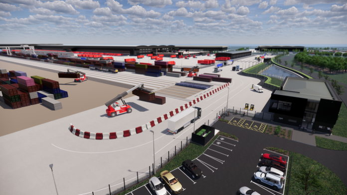 New rail freight terminal 1