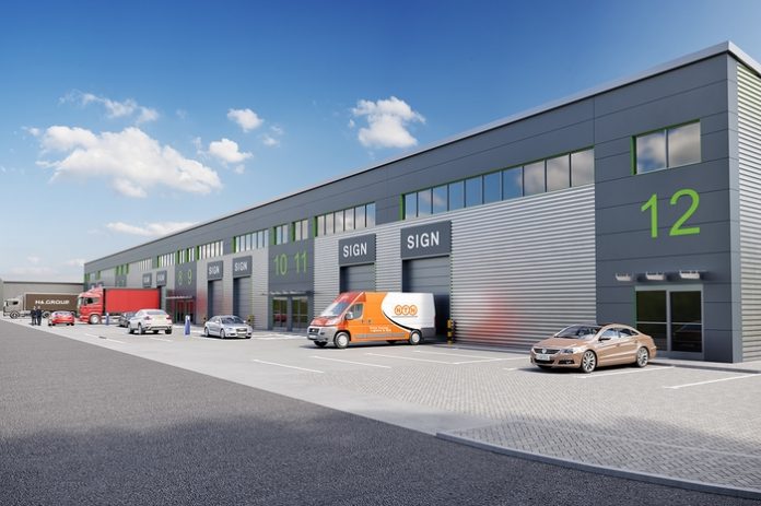 Start on site - Work starts to deliver £35m, 254,000 sq ft urban logistics scheme in Coventry (CGI of development pictured)