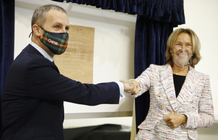 Image 2 - Michael Matheson and Olga Algayerova