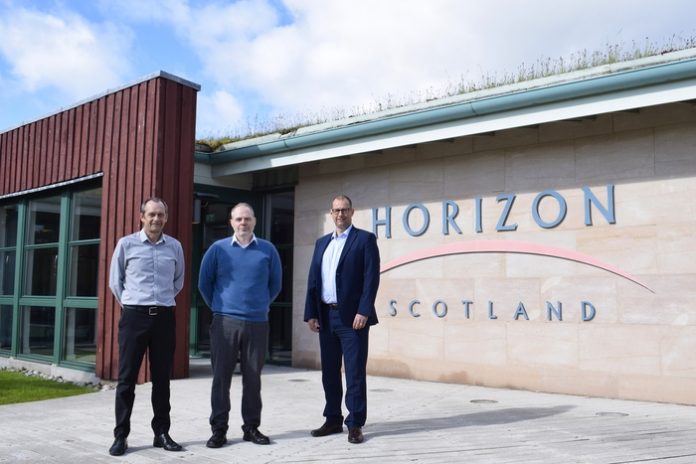 L-R_Willie Park _Building & Bus. Dev. Mgr_Key Facilities Management_Kenny Shand_Senior Planning Consultant _Derek J. McNab_MD_both Mabbett