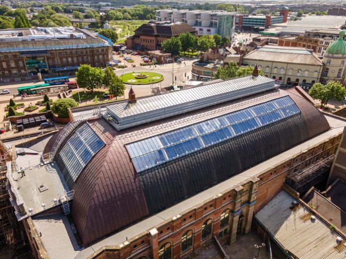Derby Market Hall roof restoration