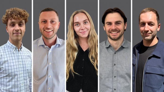 Jones Hargreaves makes five hires
