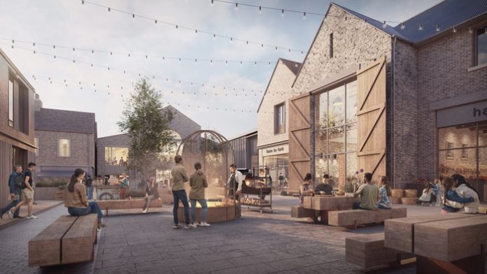 Market Street courtyard