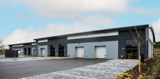 Clowes Developments achieve practical completion of speculatively built trade counter units at Viking Park, Congleton