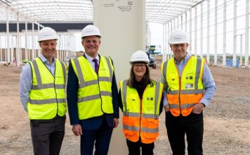 Marks & Spencer begins construction on landmark £340m automated food distribution centre