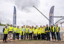 Steelwork takes shape at 192,000 sq ft industrial and logistics development in Aylesbury