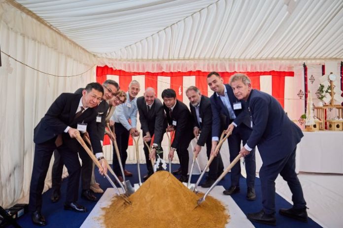 British Library extension groundbreaking ceremony. Image credit: Tyson Sadlo, Herd Represented.