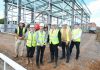 Construction progresses at Greville Business Park in Warwickshire