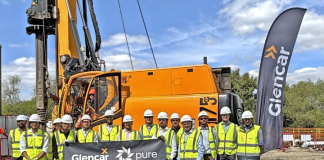 Glencar starts piling on final build phase of Pure DC’s £1bn+ Brent Cross data centre campus